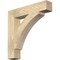 Ekena Millwork Thorton Block Rough Sawn Bracket, Douglas Fir, 4"W x 22"D x 22"H BKT04X22X22THR05RDF - alternate 1